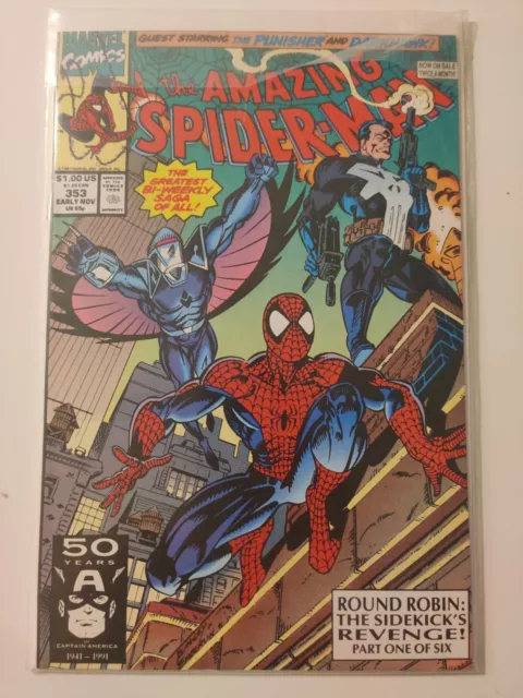 The Amazing Spider-Man When Midnight Strikes! Comic Book/Nov 1991 Vol 1 No 353