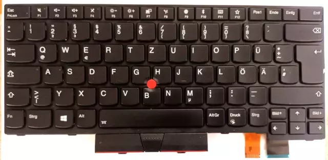 Lenovo ThinkPad T470 T480 A485 01HX431 Tastatur Keyboard Deutsch Backlight