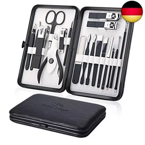 Maniküre Set Professionelles Nagelknipser Kit Pediküre Kit -18 stücke Pflegeset