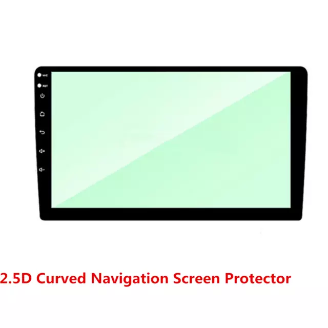 Car Radio Navigation Player Tempered Glass Screen Protection Film Anti-Scratch