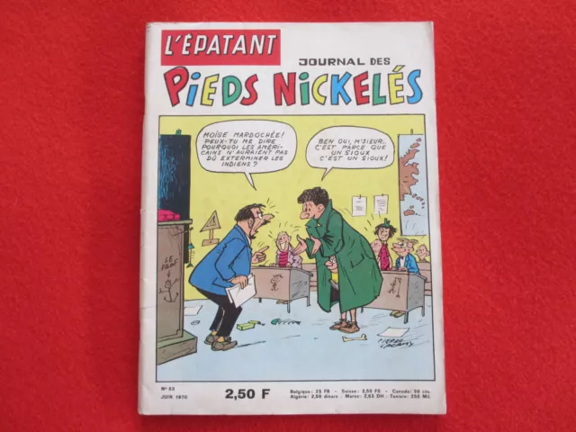 Le Journal Des Pieds Nickelés N° 53   Très Rare   B.e (Voir Barème Ci-Dessous)