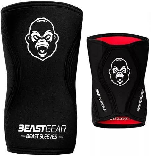 BEAST GEAR - Beast Sleeves Premium 5Mm Neoprene Compression Knee