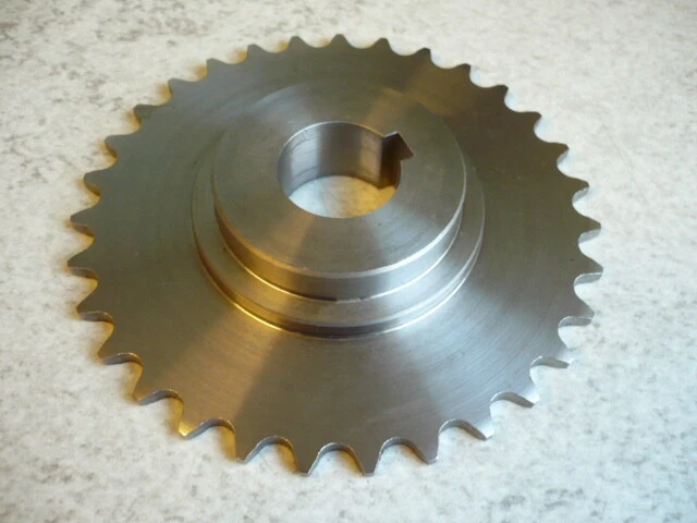 Akozon Engrenage de pignon de chaîne Pignon de chaîne avant 14 dents 20 mm pour moto 50 cc-160