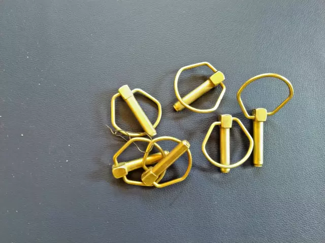 Splinte Sicherungssplinte Klappsplinte mit Ring 9 mm bzw. 10 mm