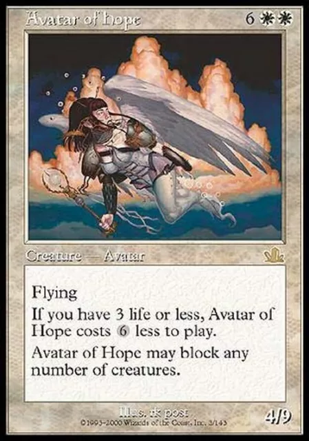 Avatar of Hope ~ Prophecy [ Excellent ] [ Magic MTG ]