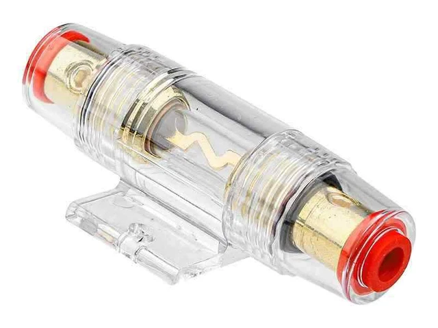 AGU Porte-Fusibles Câble 10mm ² - 21mm ² À 80A Ampère Support Glas-Sicherung