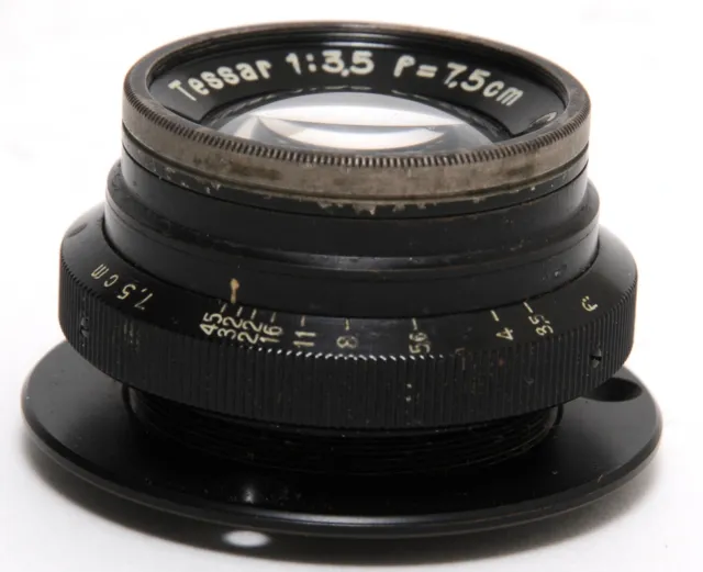 Vintage Zeiss Jena Tessar 3,5/7,5cm