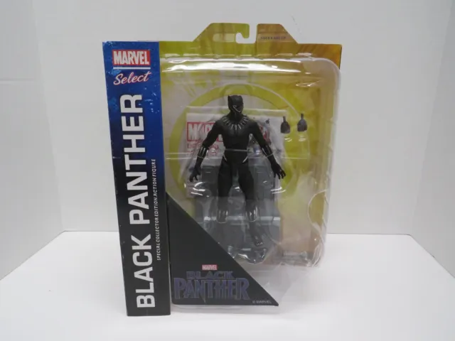 Black Panther Movie Deluxe 7" Scale MARVEL LEGENDS Diamond Select New C1