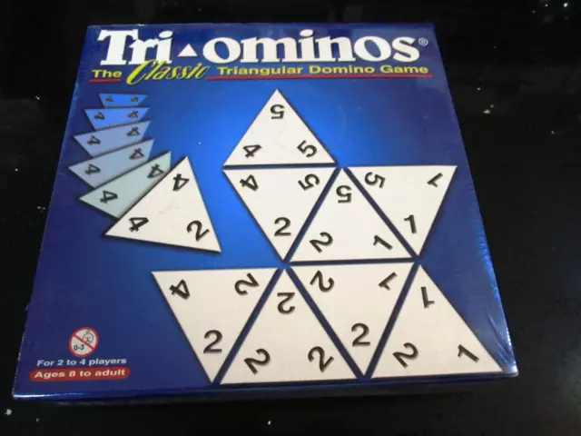 Triominos klassisches Brettspiel, neu und versiegelt