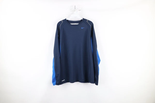 Vintage Nike mens XL Travis Scott Mini Swoosh Thermal Knit Long Sleeve T-Shirt