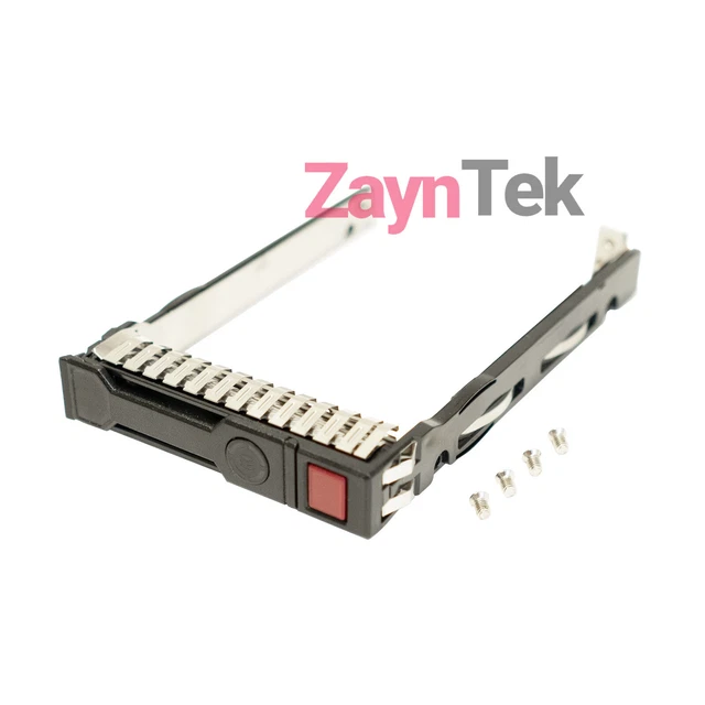 With Chip! 2.5" SFF SAS HDD Tray Caddy For HP G8 Gen8 DL380p Servers - 651687-001