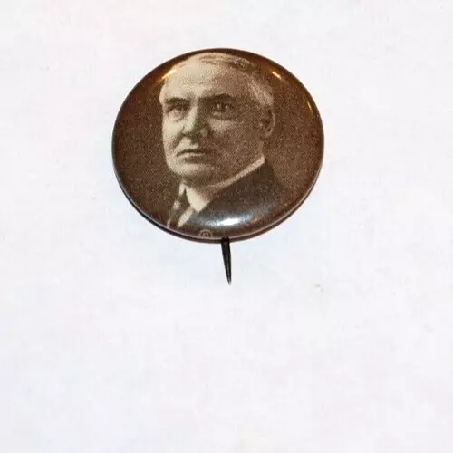 1920 WARREN HARDING campaign pin pinback political button president election