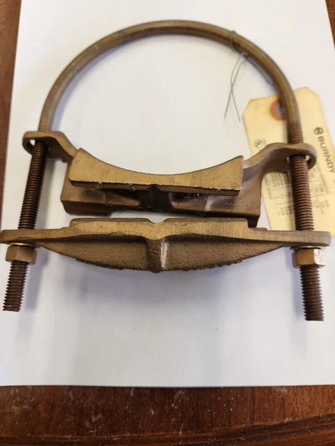 Gar244C Burndy 4" Ground Clamp