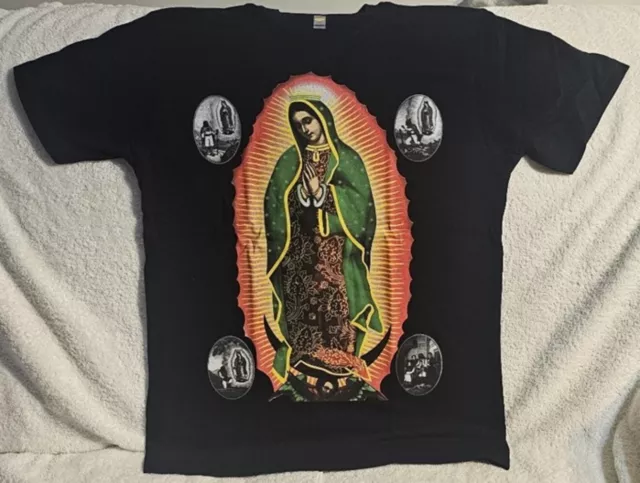 Guadalupe Virgin Mary Pray Miracle Religious Religion T-Shirt