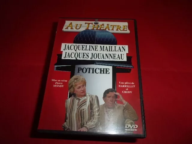 DVD,piéce de théatre,"POTICHE",jacqueline maillan,jacques jouanneau,(n466)