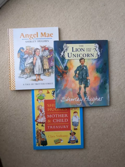 Childrens Books Collection Shirley Hughes Hardback incl Angel Mae, Lion And...