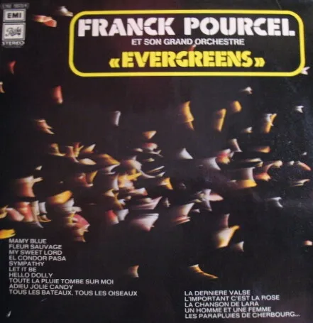 Franck Pourcel Et Son Grand Orchestre Evergreens - LP 33T x 2