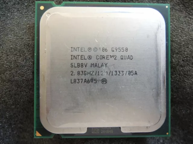 Intel Core 2 Quad Q9550 - 2,83 GHz (EU80569PJ073N) CPU 775 SLAWQ SLB8V 1333 MHz
