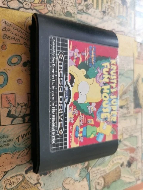 Krusty's super fun house sega mega drive - Jeux vidéo