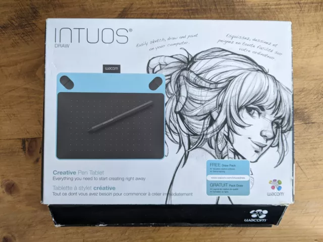 WACOM Intuos Draw Creative Pen Tablet with Stylus Pen