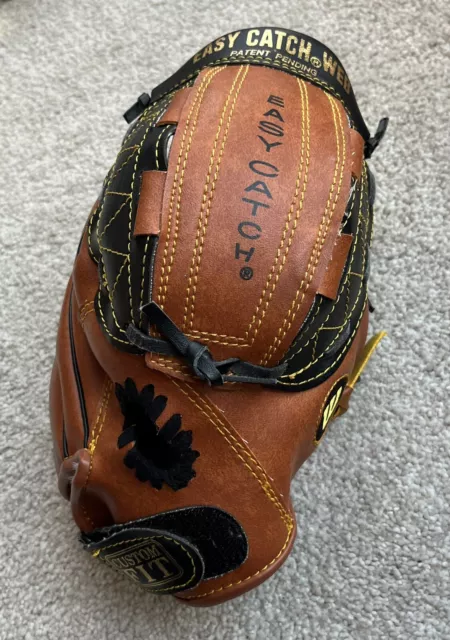 Wilson EZ Catch A0325 EC10 10" Baseball Glove - Dual Finger Power - T-Ball