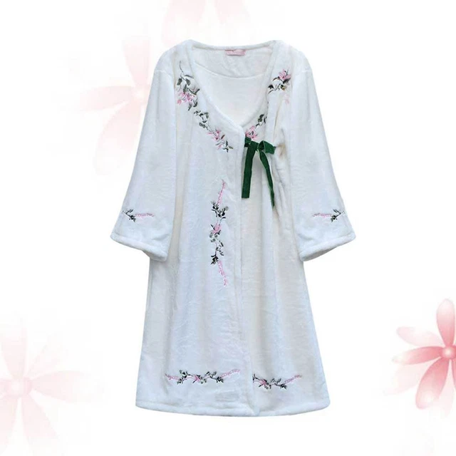 Manteau De Maison Femme Vêtements De Détente Pour Femmes Peignoir De Bain