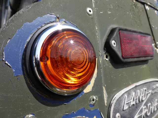 Land Rover Series 1 2 2a Lucas L488 Indicator Light & Glass Lens