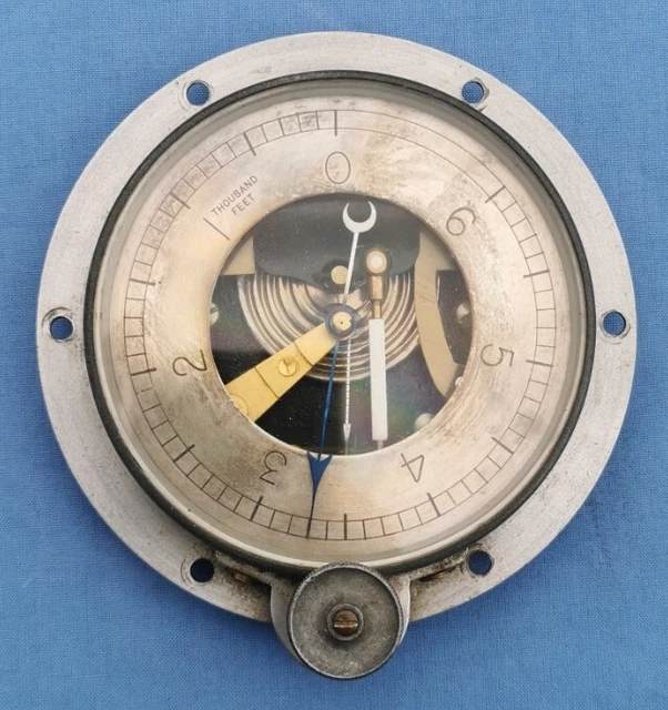 WW1/1920S RFC/RAF MKIV Aircraft Cockpit Altimeter £210.00 - PicClick UK