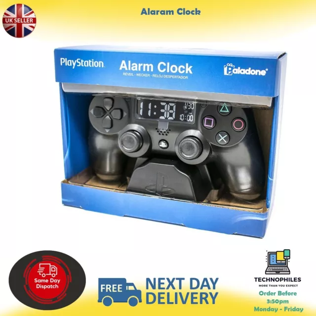 Alarm Clock Sony PlayStation DualShock Style Controller LCD Digital