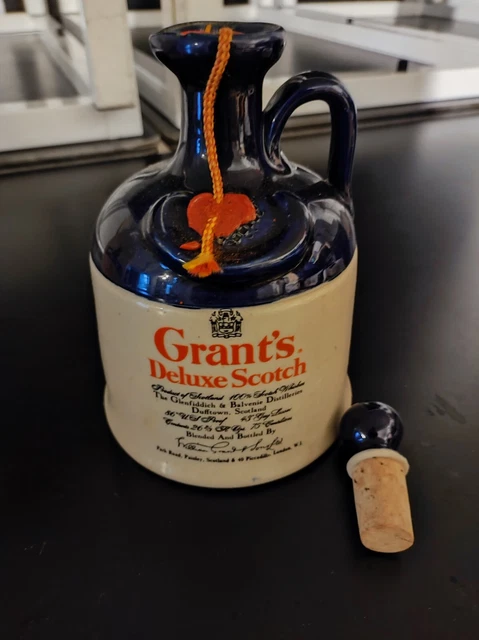 Grant's Deluxe Scotch 陶器瓶 楽天市場】特級 グランツ 陶器ボトルGRANT'S Deluxe Scotch43度