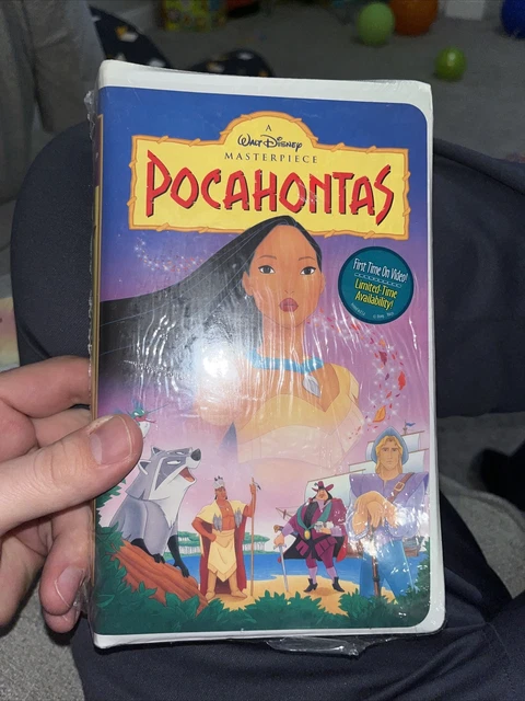 Walt Disney Pocahontas VHS 1996 Masterpiece Collection New Sealed Clamshell