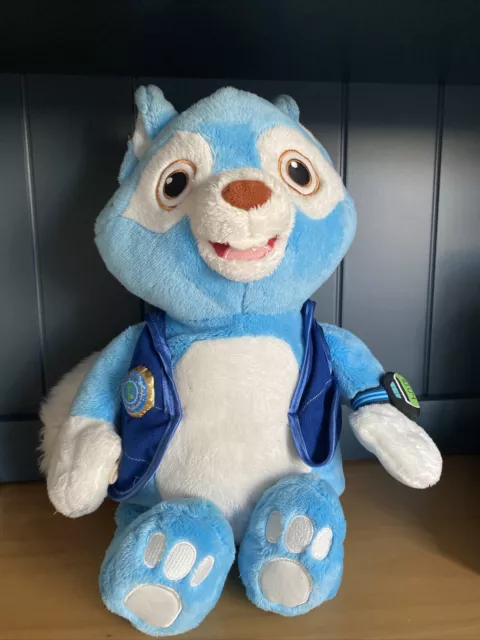 Disney Store Plush Soft Toy Special Agent Oso Wolfie Blue 16” Rare Collectable