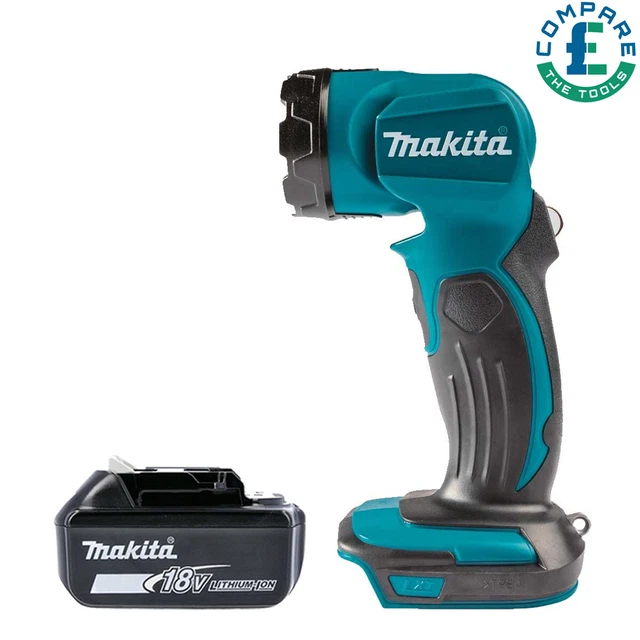Makita DML815 18v Li-ion 12 Position Led Work Light Torch With 1 x 5.0Ah Battery