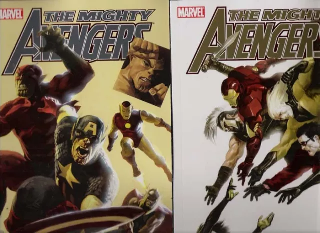 Mighty Avengers Vol 3 & 4 Secret Invasion Pt 1 & 2 Marvel Softcvr Gn Tpb Set New