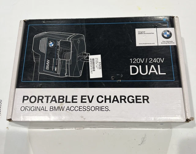 BMW EV Charger i3 i5 i8 330e 530e 740e 745e Turbocord Dual Voltage 120 240V OEM