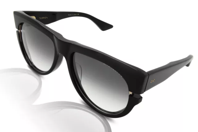 Dita Terron DTS703 Gafas de Sol 01 Negro/Dorado/Gris