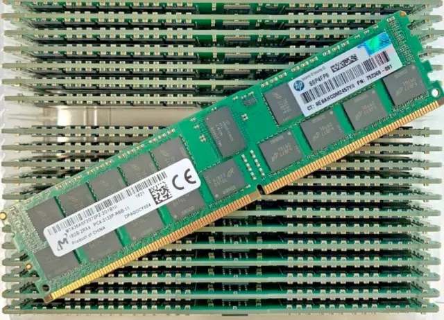 128 GB (8x16 GB) PC4-17000P-R DDR4 ECC memoria RDIMM RAM para Dell T7910