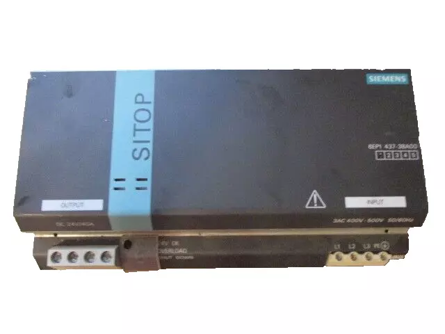 Siemens SITOP Power Supply 6EP1437-3BA00  24V 40A  Netzteil  Sitop power 40