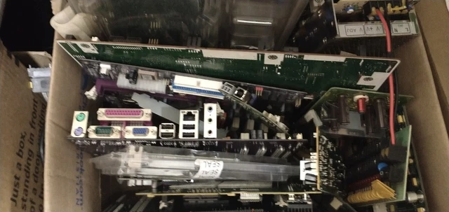 Lot 15 pounds/lbs motherboards/circuit boards/video cards electronic scrap