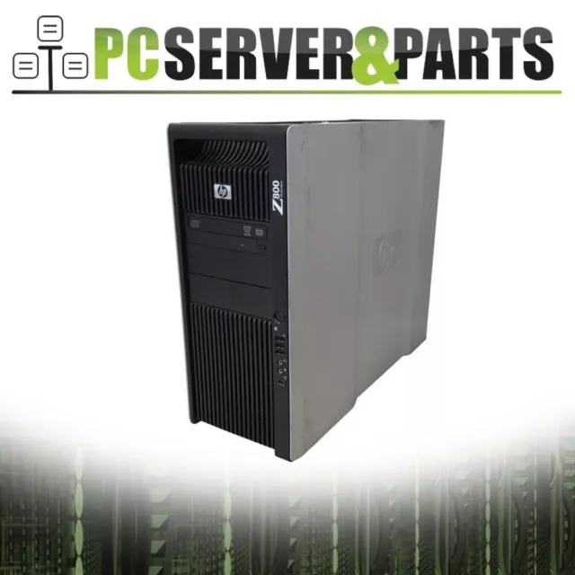 HP Z800 12 núcleos 2,93 GHz X5670 64 GB RAM 256 GB SSD 1 TB HDD GTX1650 Win10 Pro