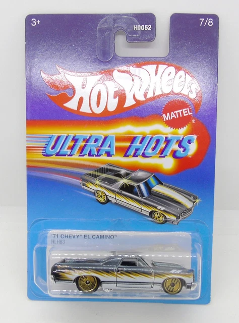 Hot Wheels ’80 El Camino – édition 2023, Carte US, Blister Non Ouvert, Occasion
