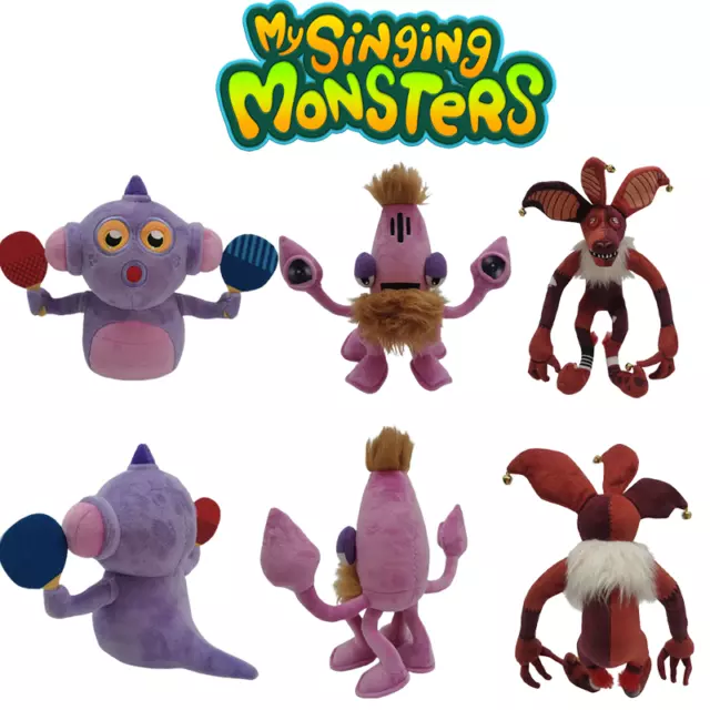 MY SINGING MONSTERS Thumpies Ghazt Toe Jammer Air Epic Wubbox Plush Toy Kid  Gift $12.72 - PicClick AU