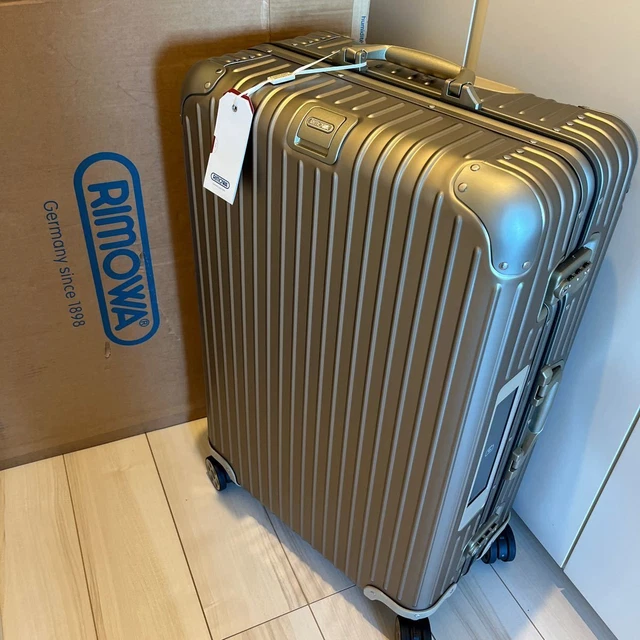 RIMOWA TOPAZ TOPAS 78L TITANIUM 4-wheels Carry Case Suitcase from 