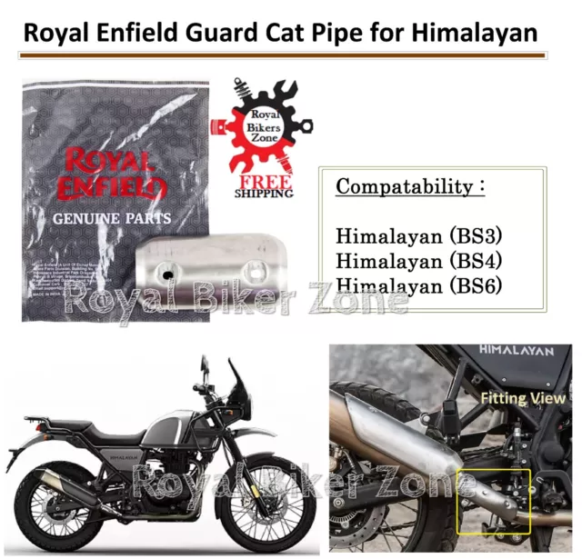 royal enfield himalayan silencer guard