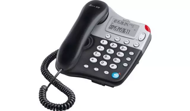 Binatone Spirit 410 Handsfree Corded Desk Telephone - Single 5523939 N