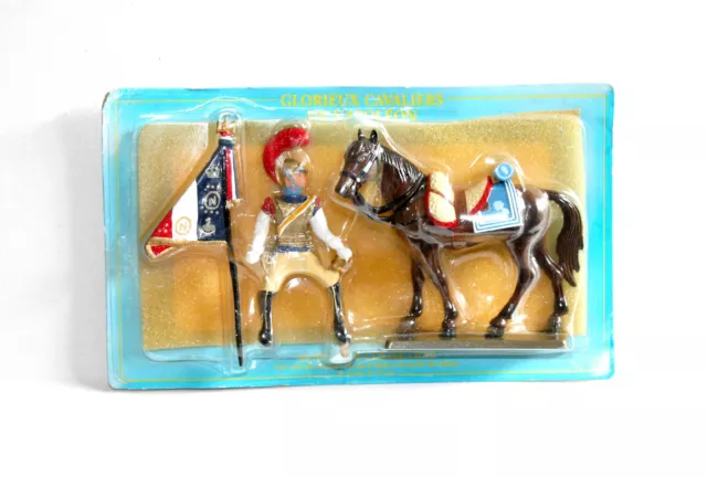 Figurine Soldat De Plomb - Glorieux Cavaliers De Napoleon - Starlux - Carabinier