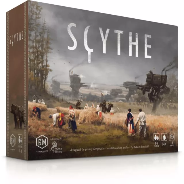 Scythe - Ghenos Games (ITA) - Gioco da Tavolo Di Base Guerra