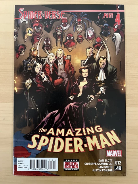 Amazing Spider-Man #12 2014 2015 Spider-Verse 1st  Leopardon. Excellent shape