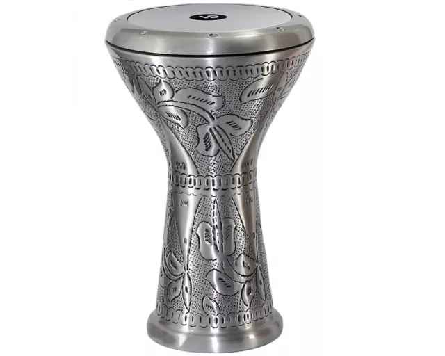 Orientalische Profi Darbuka Darbuka Handhammered mit Ersatzfell Tasche Schlüssel