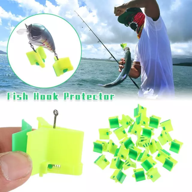 COVERS HOOKS CASE Safety Protector Treble Hooks Holder Fishing Treble Hooks  $15.76 - PicClick AU